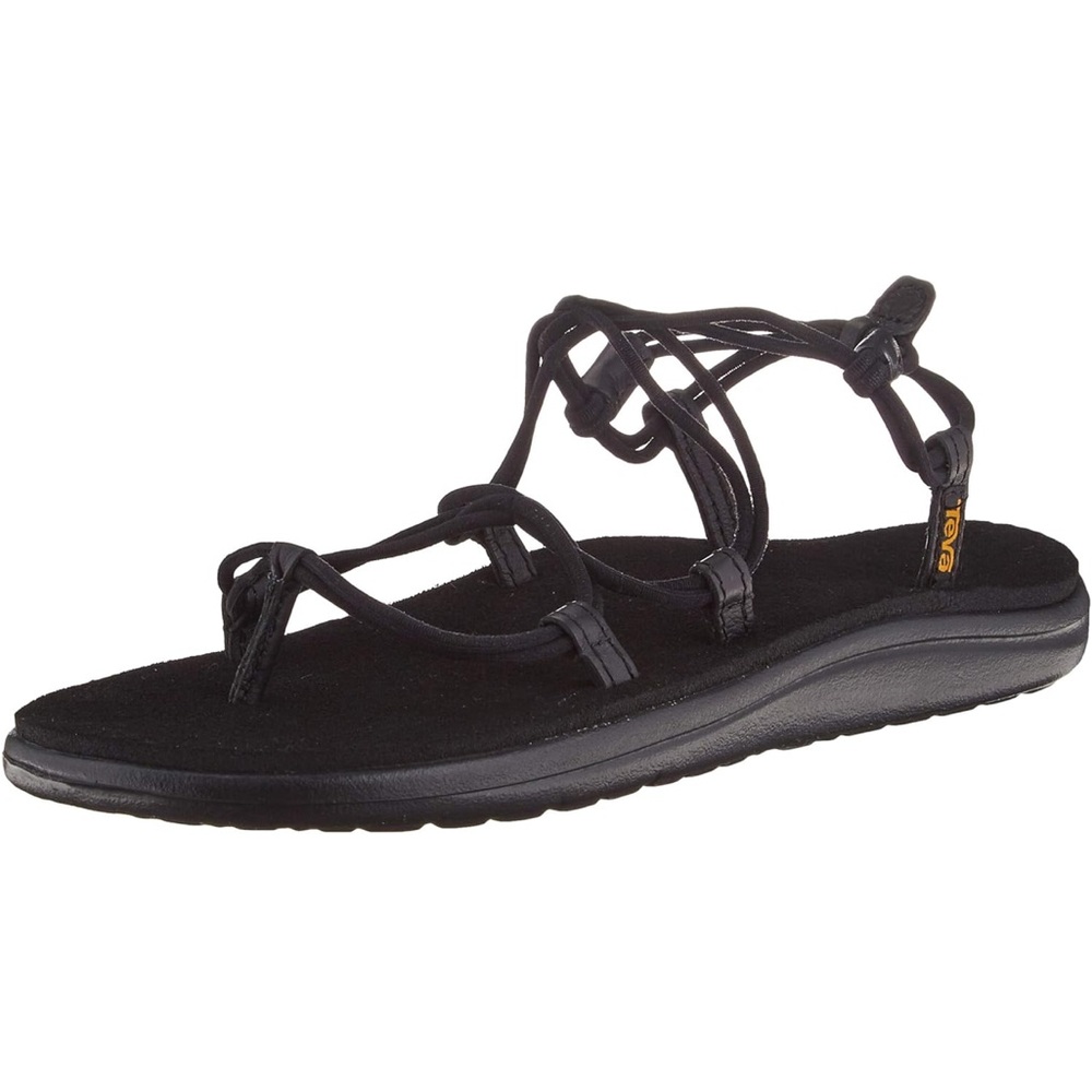 Teva Women's Voya Infinity Sandal, Black, size 8
